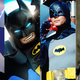 The many masks of the Dark Knight.